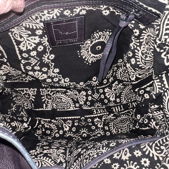 We The Free Dark Leather Hobo Bag - Picture 4 of 14